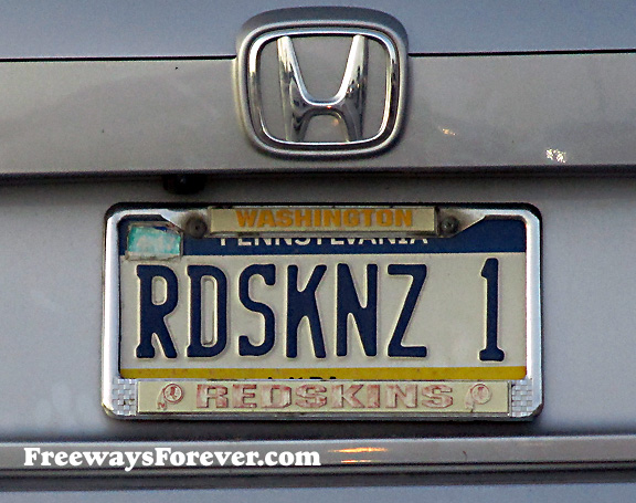 RDSKNZ 1 Pennsylvania vanity license plate